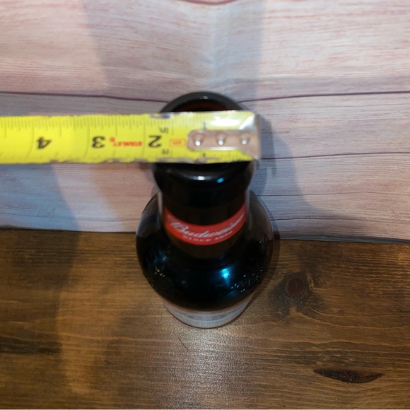Budweiser Oversize Bottle - Giant Glass Bottle 14.5 in -Coin Bank Collectible - Picture 11 of 11